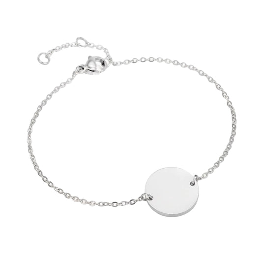 Brazalete medalla circular