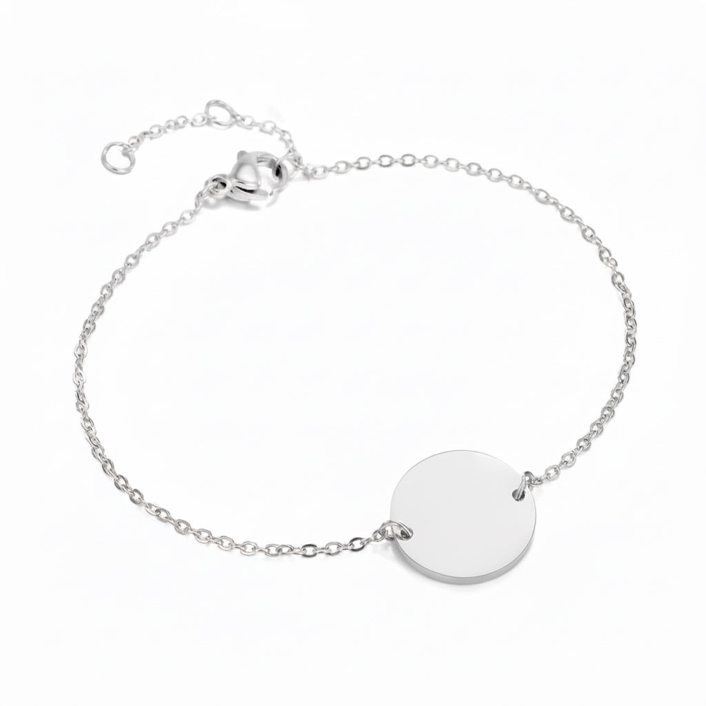 Brazalete medalla circular